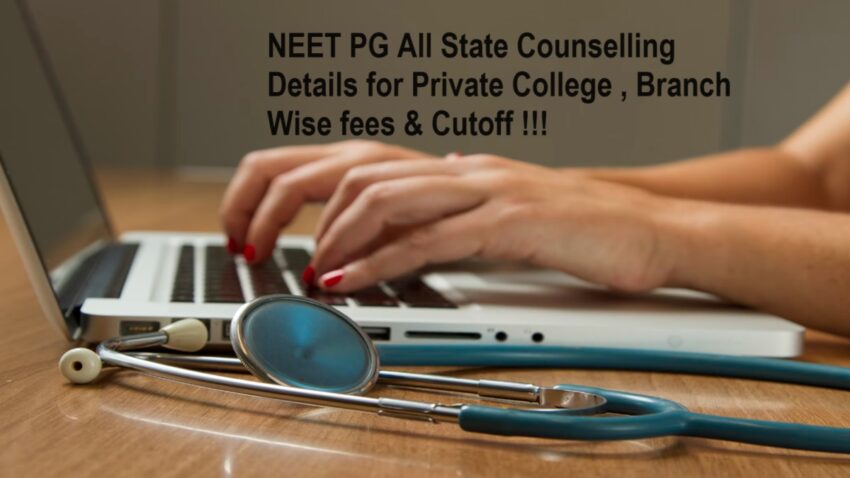 neet pg state counselling