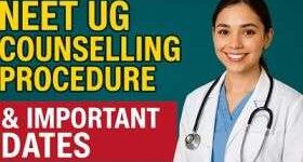 NEET UG 2025 Counselling Procedure & Importants Dates