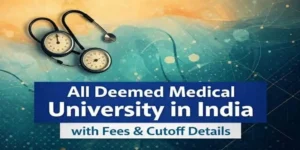 deemed university fee structure
