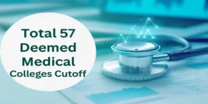 list of all deemed medical colleges in india with cutoff